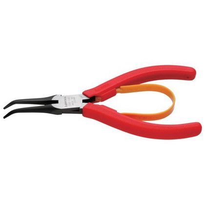 (3.PEAKS) ベントニードルノーズプライヤー プラスチック製バネ付 130mm SM-04A 1