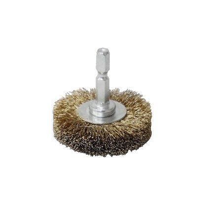 六角軸ホイールワイヤーブラシ キンセン 50mm No.4016H2 1ヶ