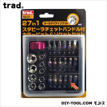 27in1ビット&ソケット TBS-271 1