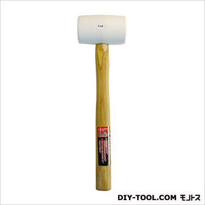 木柄ゴムハンマー(白) CGH-05W 1