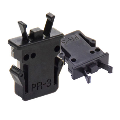 プッシュラッチ ノーマグネットタイプ(M) 黒 22.5x20.6x7.4mm SS0054-A01A 1