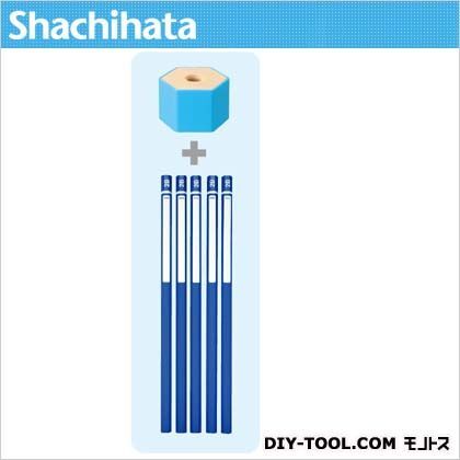 ケズリキャップ鉛筆5本付きセット ブルー ZKC-A/SP5-1 1