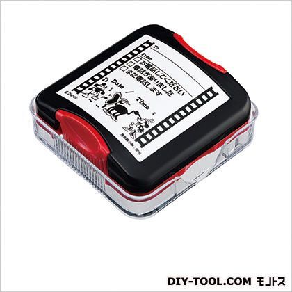 メモポン(ふせん用伝言メモスタンプ)クラシックス/電話メモ 印面:60mm×60mm PET-D1-T1 1