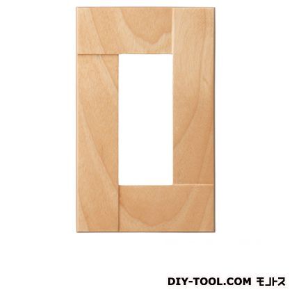 プレミアムウッドSQシリーズ天然木(メジロカバ)スイッチ・コンセントプレート