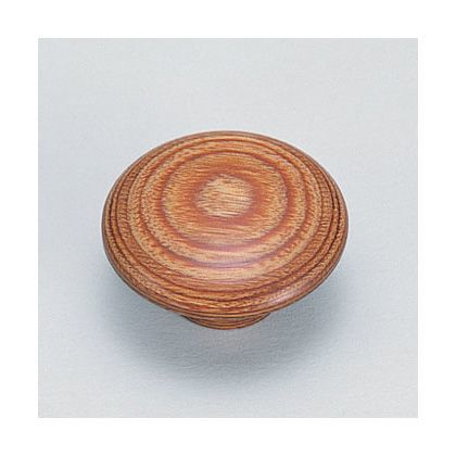 スチールウッド丸つまみ