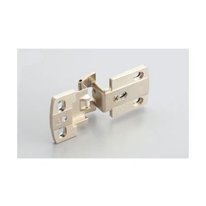 キャッチ付ソリッドメラミン材用丁番13mmかぶせ扉用