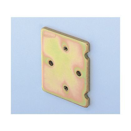 垂直収納扉金物座金取付プレート