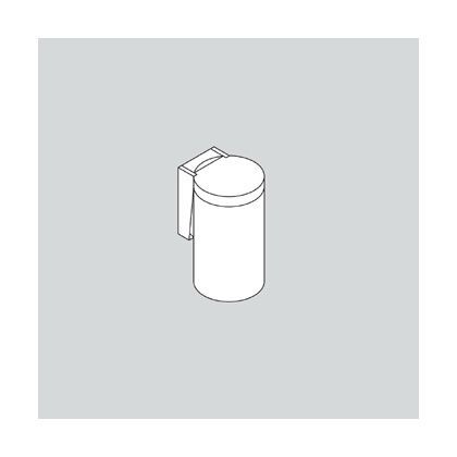 汚物入477-05-100型壁付タイプ ホワイト 477-05-100-99(280-150-258) 1