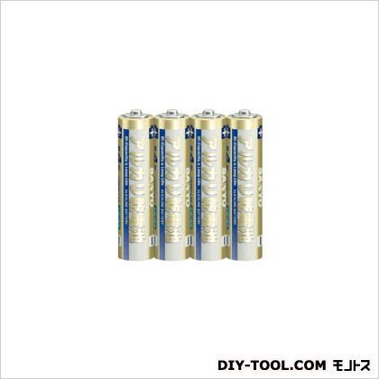 アルカリ乾電池(単4形4本パック) LR03D4S 1