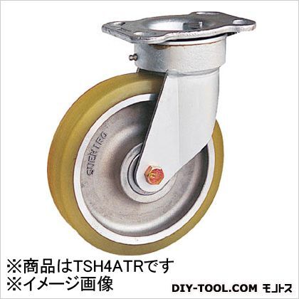 リボキャスター自由車ウレタン車輪Φ100(×1個) TSH4ATR 1