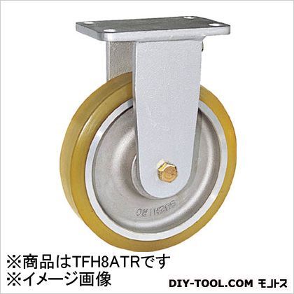 リボキャスター固定車ウレタン車輪Φ100(×1個) TFH4ATR 1