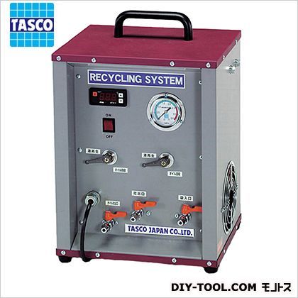 フルオロカーボン再生装置(循環式簡易再生、配管共洗い洗浄装置) 幅×奥行×高さ:355×285×500mm TA110S