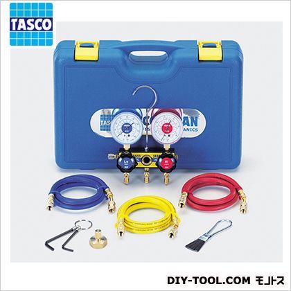 エアコン工具セット(R22、R12、R500、R502用)