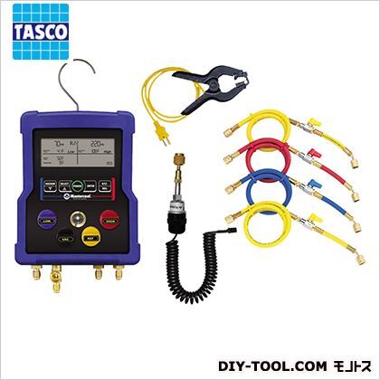 多機能型(温度・圧力・真空)デジタルゲージマニホールド TA122ZA 1