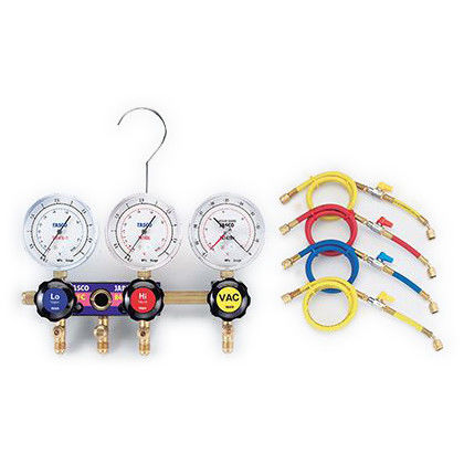 スリーゲージマニホールドキット(R410A)