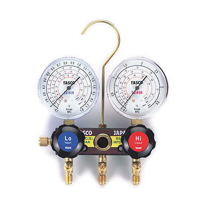 ハイブリッド型ゲージマニホールド(R404A、R407C) TA124B-1 1