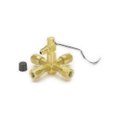 サービス缶バルブマルチジョイント4缶用(R134a)