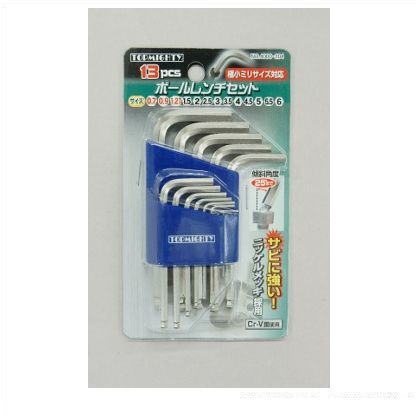 極小対応六角棒ボールレンチ13PC 4000204 1
