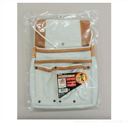 TLS-1マチ付釘袋(牛床革) 7447003 1