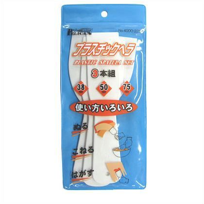 プラスチックヘラ3本組 1