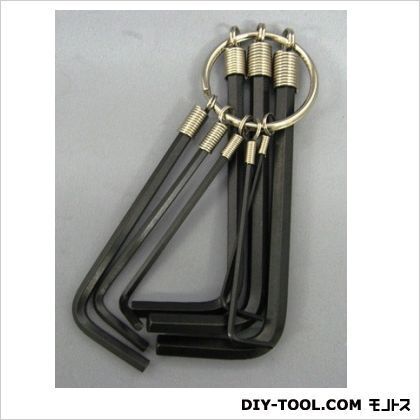 六角棒レンチリング付8本組ミリ 1