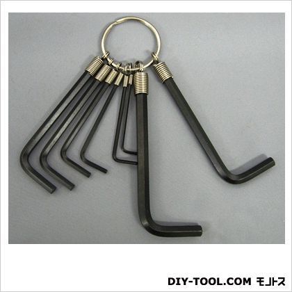 六角棒レンチセット(インチ)8本組 1