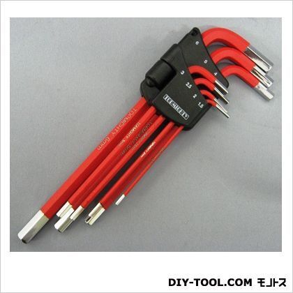 7pcsカラーロング六角棒レンチ 1