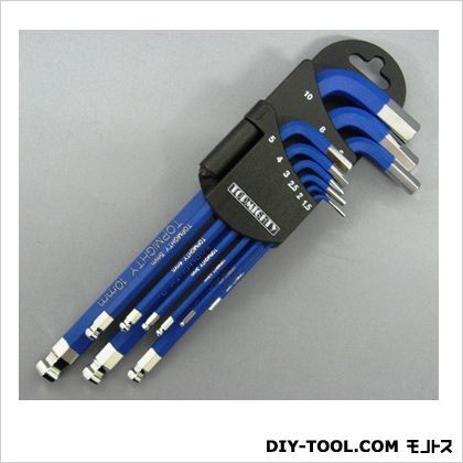 9pcsカラーロングボールポイント 1