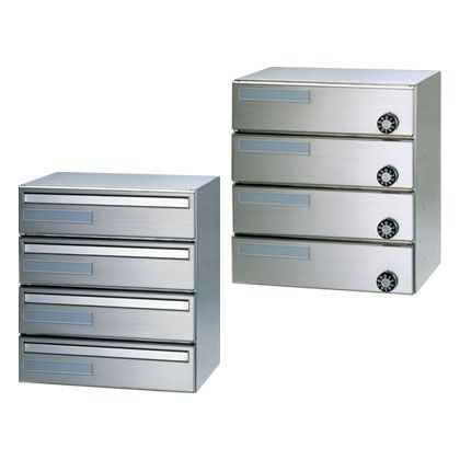 白やぎさんY-4ヨコ型myナンバー錠前入後出 幅:360mm×高さ:400mm×奥行:294mm F3054Y-4 1