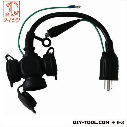 ピコットプラグ付防雨延長コード 1