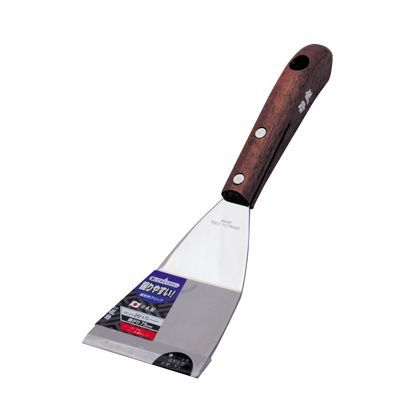 ステンレス刃付スクレーパー 曲刃75mm H235×W80×D25(mm) 1