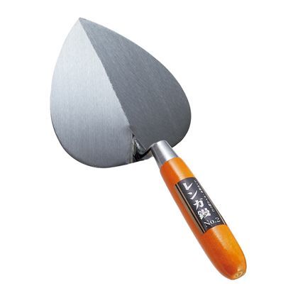 レンガ鏝 NO.2 H105×W138×D310(mm) 1