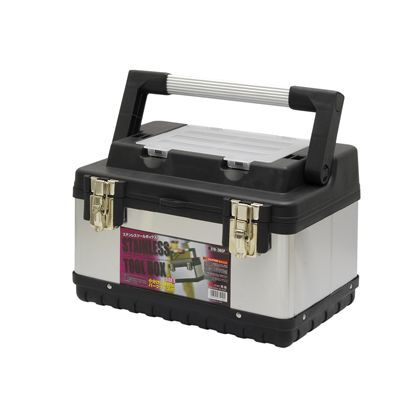 ステンレスツールBOX S H250×W380×D270(mm) 1