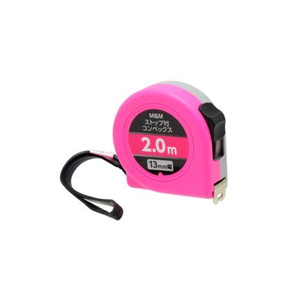 ストップ付コンベ 13mm幅 2.0m ピンク H59×W56×D28(mm) 1