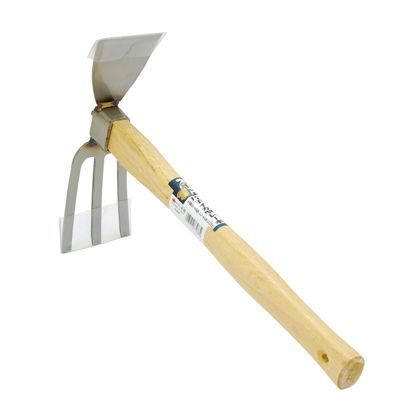 ステンレス片手イカ型レーキ H385×W80×D230(mm) 1