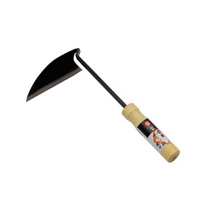 鋼付 樫柄 首長ねじり鎌 H275×W140×D65(mm) 1