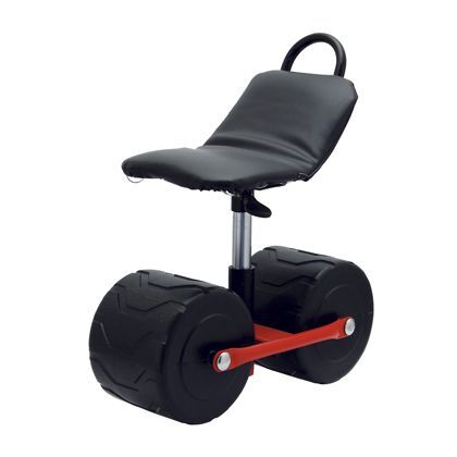 伸縮回転式腰掛台車 楽々カート No.3 H470×W225×D470(mm) 1