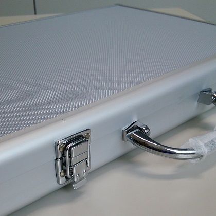 アルミ追入のみケース10本組用 アルミ色 410×270×50 750082001 1点
