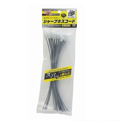 草刈用ナイロンコード 差込式シャープネスコード 角型20本入 2.3mm 1