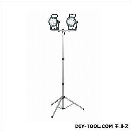 蛍光灯ワークライト スタンド式ダブル ●本体サイズ:約長さ720×幅830×高さ920~1850(mm)/ 収納時約長さ220×幅570×高さ920(mm) WLT-320F20W 1