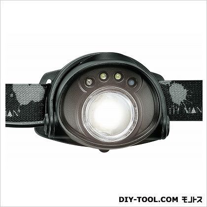 充電式センサーヘッドライト ●本体サイズ:約長さ40×幅72×高さ52(mm) No200 1