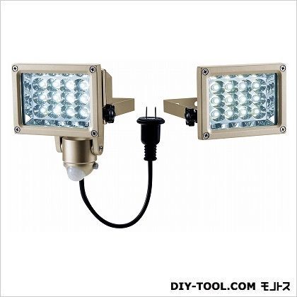 AC100V式ジョイントセンサーライト 防雨タイプ SLT-12LJA12W+6W 1