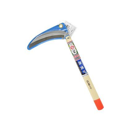 ステン鋼付片刃薄鎌三日月型OR柄 165mm 1