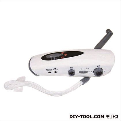 防災用品手回し充電式ラジオライト 1