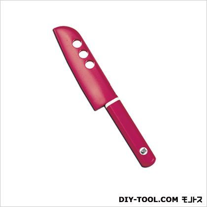 ケントサヤ付フルーツナイフ 赤 100mm FK-403 1点