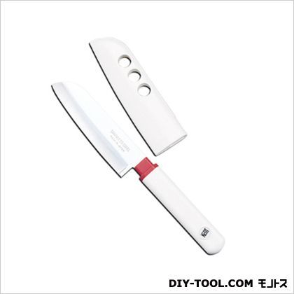 ケントサヤ付フルーツナイフ 白 100mm FK-404 1