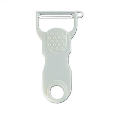 ピーラー皮引 白 約65×130×10mm BKW08 1点