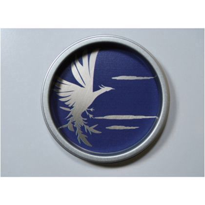 華引手(ふすまの引手) 鳳凰、銀枠 大 l_img_k_01_07 1