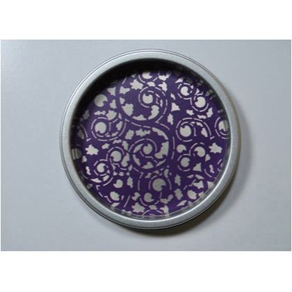 華引手(ふすまの引手) 唐草、銀枠 大 l_img_k_01_10 1