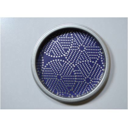 華引手(ふすまの引手) 臼の目中サイズ紋、銀枠 大 l_img_k_01_22 1